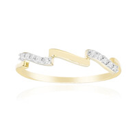 9K SI1 (G) Diamond Gold Ring