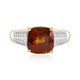 14K Hessonite Garnet Gold Ring (SUHANA)