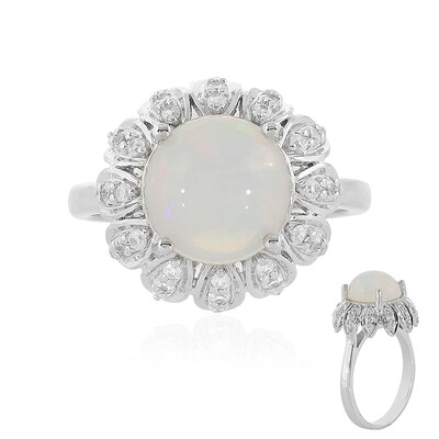 Welo Opal Silver Ring