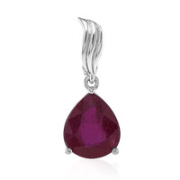 Madagascar Ruby Silver Pendant
