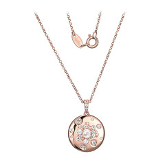 White Topaz Silver Necklace (Adela Silber)