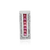 Madagascar Ruby Silver Pendant