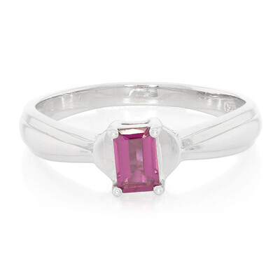 Rajasthan Rhodolite Silver Ring