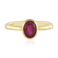 Bemainty Ruby Silver Ring