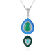 Green Onyx Silver Necklace (Dallas Prince Designs)