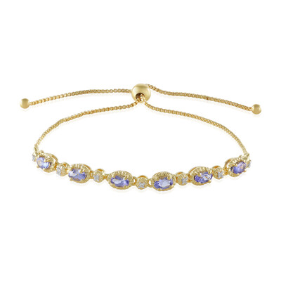 Tanzanite Silver Bracelet