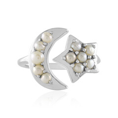 Silver Freshwater Pearl Silver Ring