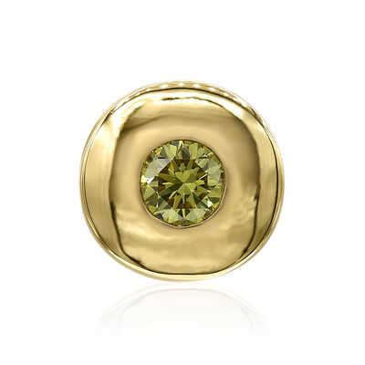 9K VS1 Yellow Diamond Gold Pendant (Annette)