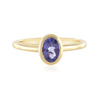 Tanzanite Silver Ring (Adela Silber)