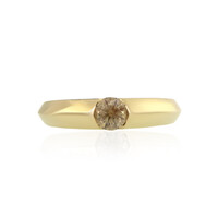 9K SI2 Argyle Champagne Diamond Gold Ring (de Melo)