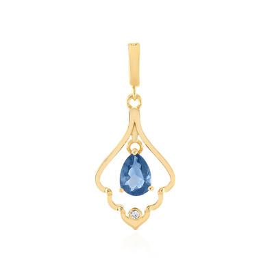 Colour Change Fluorite Silver Pendant