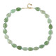 Green Aventurine Silver Necklace