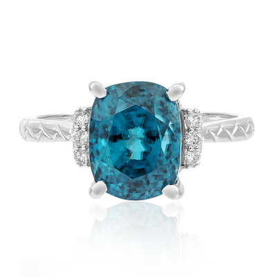 14K Ratanakiri Zircon Gold Ring (CIRARI)