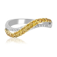 14K SI2 Orange Diamond Gold Ring (CIRARI)