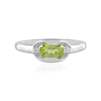 Peridot Silver Ring