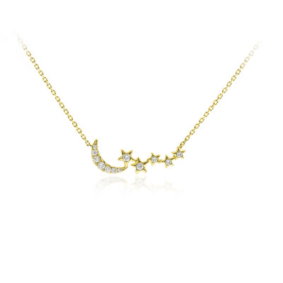 14K I1 (H) Diamond Gold Necklace (CIRARI)