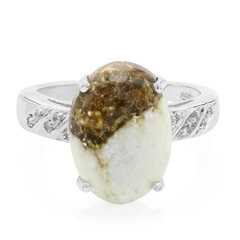 Magnesite Silver Ring