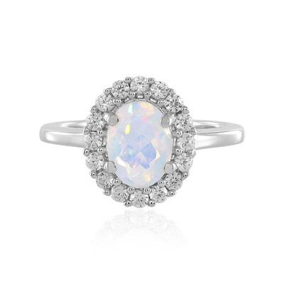 Welo Opal Silver Ring