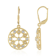 Zircon Silver Earrings