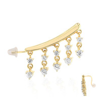 Zircon Silver Earrings