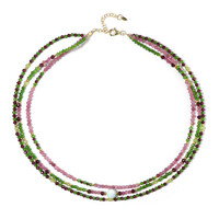 Blue Aragonite Silver Necklace (Riya)
