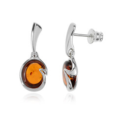 Baltic Amber Silver Earrings