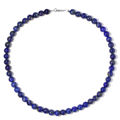 Lapis Lazuli Silver Necklace