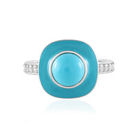 Sleeping Beauty Turquoise Silver Ring