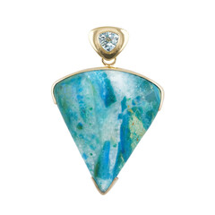 Atacama Opal Silver Pendant (Bali Barong)