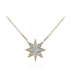 I3 (I) Diamond Silver Necklace