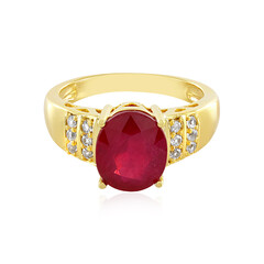 Madagascar Ruby Silver Ring