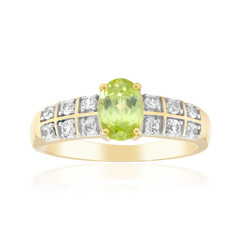 9K Capelinha Sphene Gold Ring