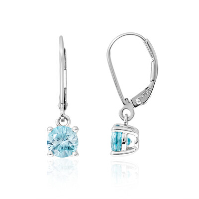 Ratanakiri Zircon Platinium Earrings