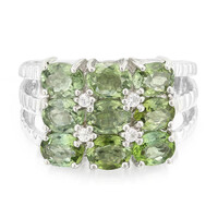 Paraiba Tourmaline Silver Ring