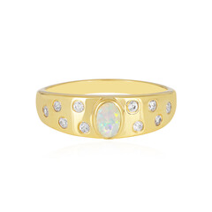Welo Opal Silver Ring