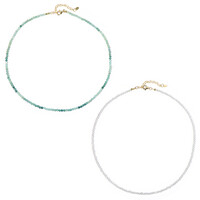 Grandidierite Silver Necklace