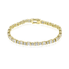 14K SI2 (H) Diamond Gold Bracelet (CIRARI)