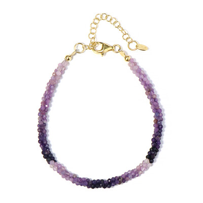 Fluorite Silver Bracelet
