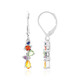 Yellow Sapphire Silver Earrings