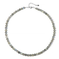 Labradorite Silver Necklace