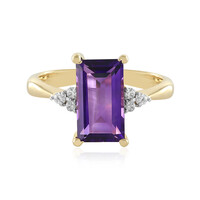 Zambian Amethyst Silver Ring