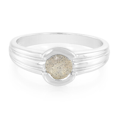 Romanian Spectrolite Silver Ring