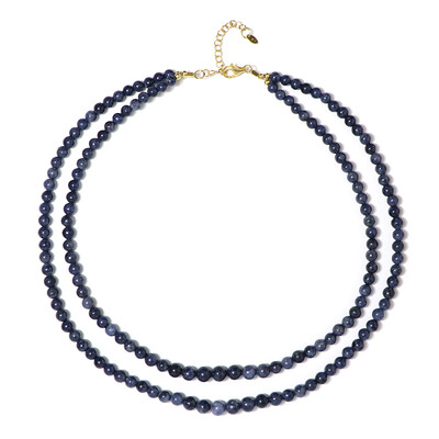 Blue Sapphire Silver Necklace