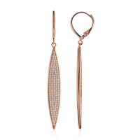 Zircon Silver Earrings