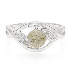 Romanian Spectrolite Silver Ring
