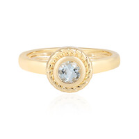 Aquamarine Silver Ring