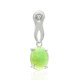 Imperial Chrysoprase Silver Pendant