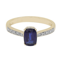 9K Kyanite Gold Ring
