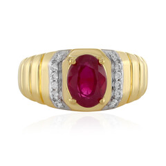 Madagascar Ruby Silver Ring