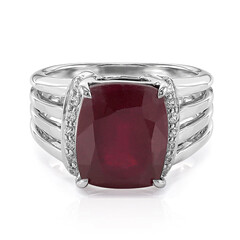 Madagascar Ruby Silver Ring